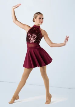 Weissman Let Me Love You -Dance Clothing Store 13322 blackcherry 8 03261.1698815294