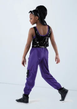 Weissman Run The World (Girls) -Dance Clothing Store 13461 grape 700 75453.1678888051