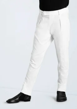 Weissman Boys Chino Pants -Dance Clothing Store 13592 white 679 41163.1698815846