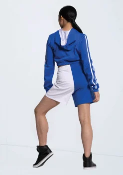 Weissman Two Tone French Terry Shorts -Dance Clothing Store 14316 royal 14329 royal 6159 58623.1692402215