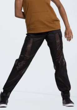 Weissman Sheer Inset Cargo Pants -Dance Clothing Store 14327 black 3242 72698.1678889185