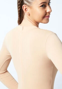 Intermezzo Long Sleeve Turtle Neck Catsuit -Dance Clothing Store 4685 snd close up back 1 98699.1676420918