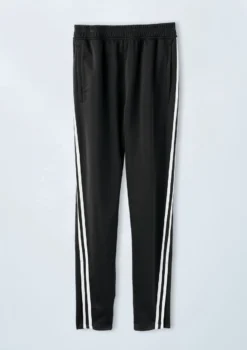 Weissman Unisex Striped Jogger Pants -Dance Clothing Store AH10468 black 7895 93667.1698840265