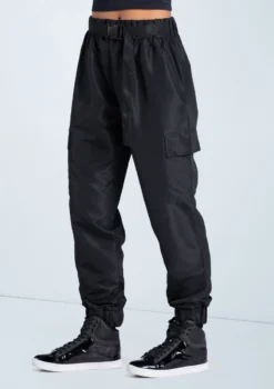 Weissman Belted Cargo Pants -Dance Clothing Store AH12406 black 16347 40914.1698840265