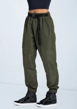 Weissman Belted Cargo Pants -Dance Clothing Store AH12406 olive 16388 07263.1678890638