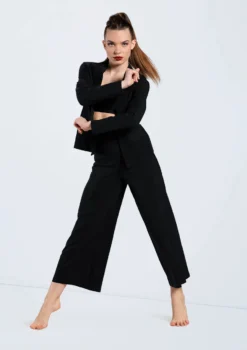 Weissman Stretch Suit Blazer -Dance Clothing Store AH12576 black 454 26999.1698840275