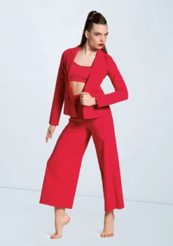 Weissman Stretch Suit Blazer -Dance Clothing Store AH12576 red SH11076 red AH12577 red 16 87001.1698840275