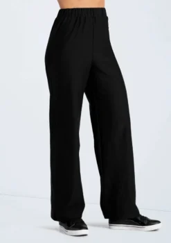 Weissman Bootcut French Terry Pants -Dance Clothing Store AH13223 black 553 copy 65271.1692403073