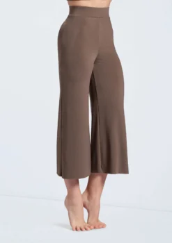Weissman Matte Jersey Culottes -Dance Clothing Store MJ12791 mocha 478 72817.1678891070