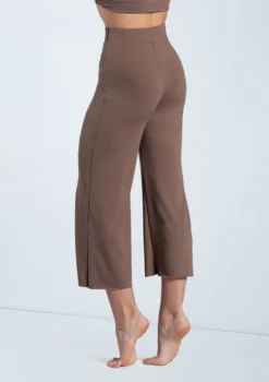 Weissman Matte Jersey Culottes -Dance Clothing Store MJ12791 mocha 479 35226.1678891071