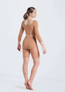 Weissman Power Mesh Biker Shorts -Dance Clothing Store MT12224 warmsand 14429 warmsand 0470 34090.1692402366