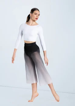Weissman Boat Neck Crop Top