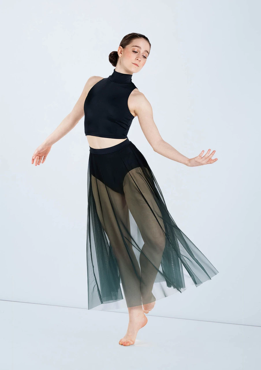 Weissman Ombre Mesh Maxi Skirt 2 Weissman Ombre Mesh Maxi Skirt - Image 2