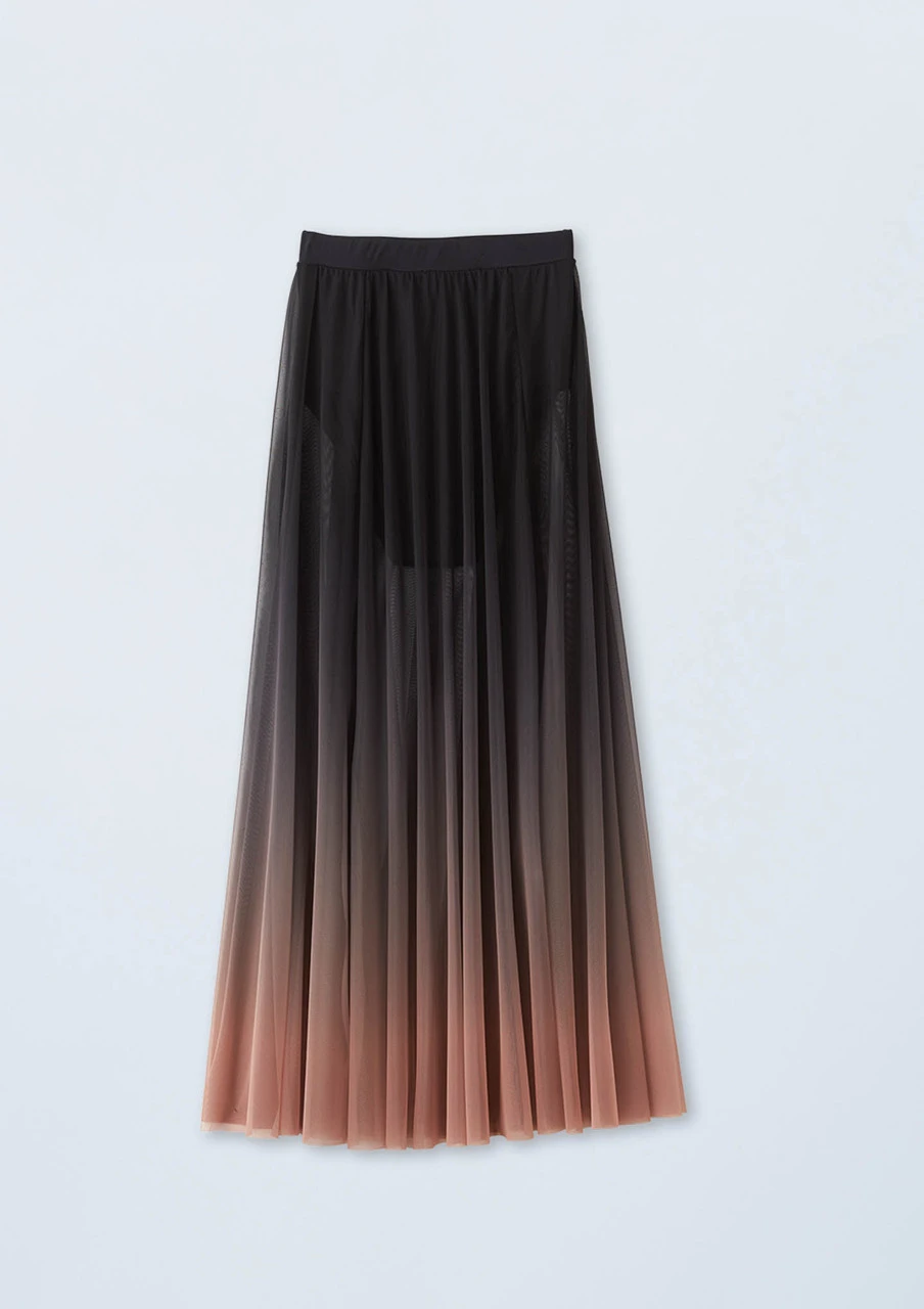 Weissman Ombre Mesh Maxi Skirt 5 Weissman Ombre Mesh Maxi Skirt - Image 5