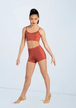 Weissman Lustre Camisole Bra Top -Dance Clothing Store SH11076 paprika SH11070 paprika 1574 27558.1678891516