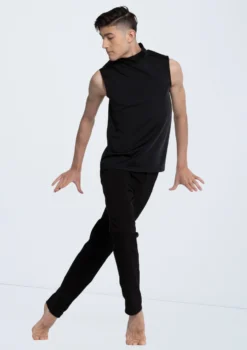 Weissman Boys Fitted Tank -Dance Clothing Store SH12430 black 2057t 77709.1698840527