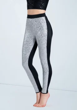 Weissman Sequin Performance Leggings
