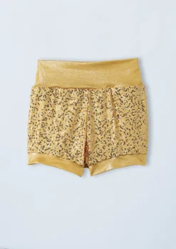 Weissman High Waist Sequin Shorts