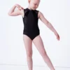 Bloch Girls Madinsson Zip Front Tank Leotard