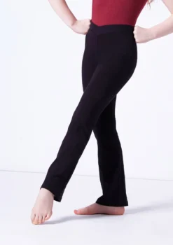 Bloch V-Front Coupe Jazz Pants -Dance Clothing Store blcp5453 black front t 55963.1698799056