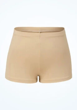 Bloch Girls Starr High Waist Shorts -Dance Clothing Store blcr3794 sand front t 16036.1698711683