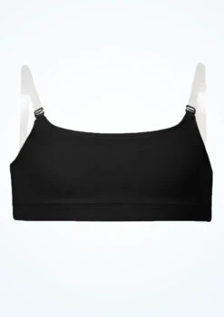 Bloch Girls Leia Crop Top 11 Bloch Girls Leia Crop Top -Dance Clothing Store blcz3177 black front 74244.1691450416