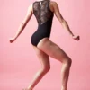 Bloch Fresia Lace Back Leotard - Black