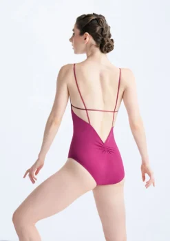 Ballet Rosa Calliope Camisole Leotard -Dance Clothing Store brcalliope cerise back 27655.1686158998