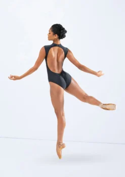 Ballet Rosa Jenna High Neck Leotard -Dance Clothing Store brjenna black back 2 37537.1686160093