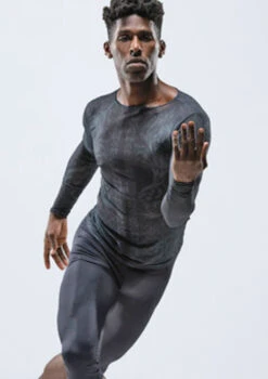 Ballet Rosa Mens Misu Long Sleeve Top -Dance Clothing Store brmisu black frontmain 1t 68972.1698803760