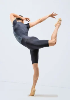 Ballet Rosa Mens Moki Zip Biketard -Dance Clothing Store brmoki black backmain 2 59279.1678926891