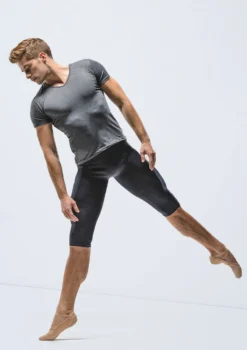 Ballet Rosa Mens Nizar Printed T-Shirt -Dance Clothing Store brnizar grey frontmain 1 87938.1678926906