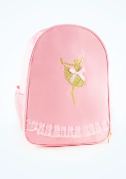 Capezio Ballet Bow Backpack -Dance Clothing Store cab280 pink front t 34184.1698711779