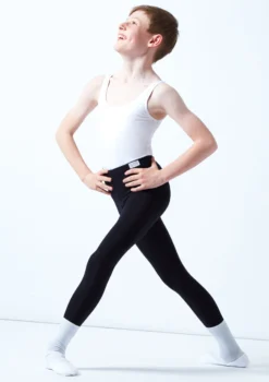 Freed Mens RAD Stirrup Tights -Dance Clothing Store frr317p black front 2 67597.1676420536