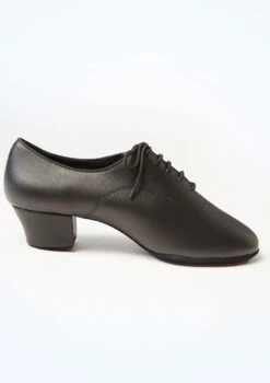 International Dance Shoes Mens MST FLEX Ballroom Shoes - 1.5" -Dance Clothing Store idsmtflex black side 29643.1697066958