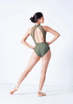 Intermezzo Briseida Halterneck Leotard -Dance Clothing Store it31641 green back 2 31362.1687821470