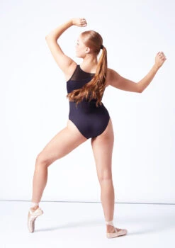 Intermezzo Clementine Tank Mesh Leotard -Dance Clothing Store it31664navy blue back 95998.1697498581