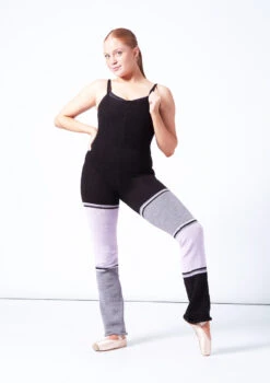 Intermezzo Constantine Warmup Catsuit -Dance Clothing Store it4693 black front 2 52045.1697498581