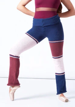 Intermezzo Cosimo Knit Warm Up Pants -Dance Clothing Store it5534 navy blue front t 79261.1698449022