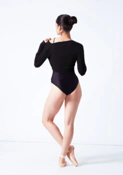 Intermezzo Basilia Knitted Tie Front Cardigan -Dance Clothing Store it6599 black back 95909.1687429719