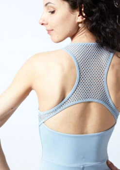 Move Dance Stefani Catsuit -Dance Clothing Store moc0635 blu close up back 1 58575.1678928408