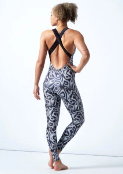 Move Dance Onyx Cross Back Unitard - Dimensions -Dance Clothing Store moc0901 dim back 1 35024.1678928419