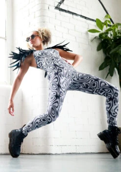 Move Dance Onyx Cross Back Unitard - Dimensions -Dance Clothing Store moc0901 dim front 3 65039.1678928424