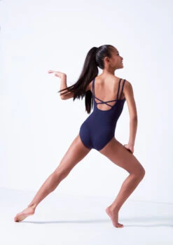 Move Dance Kamila Teen Cross Back Leotard 19 Move Dance Kamila Teen Cross Back Leotard -Dance Clothing Store mol5119 navy back 62229.1683933611