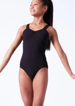 Move Dance Maggie Teen Wide Strap Leotard 7 Move Dance Maggie Teen Wide Strap Leotard -Dance Clothing Store mol5131 black front t 99448.1691019799