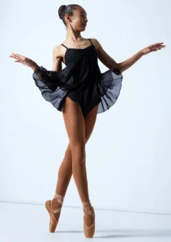 Move Dance Myla Skirted Leotard -Dance Clothing Store mol5158 black front 1 22209.1678884429