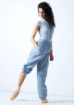 Move Dance Hattie Heat Retention Trouser -Dance Clothing Store mop0410 paleblue front 1 61080.1678884526