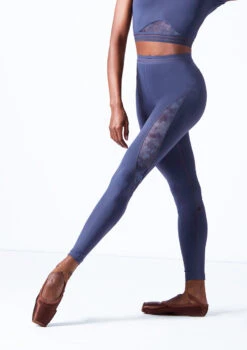 Move Dance Priya Dance Leggings -Dance Clothing Store mop0637 petrol blue front t 96262.1698711861