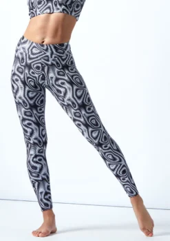 Move Dance Venus High Waisted Leggings - Dimensions -Dance Clothing Store mop0908 dim front 1t 22296.1694685548