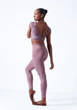 Move Dance Priya Dance Leggings -Dance Clothing Store mos0603 orchid pink back 79711.1683070158